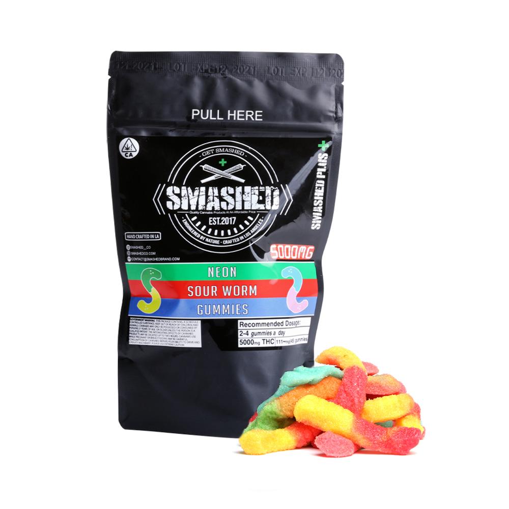 Smashed 5000mg Gummies Smashed 5000mg Gummies