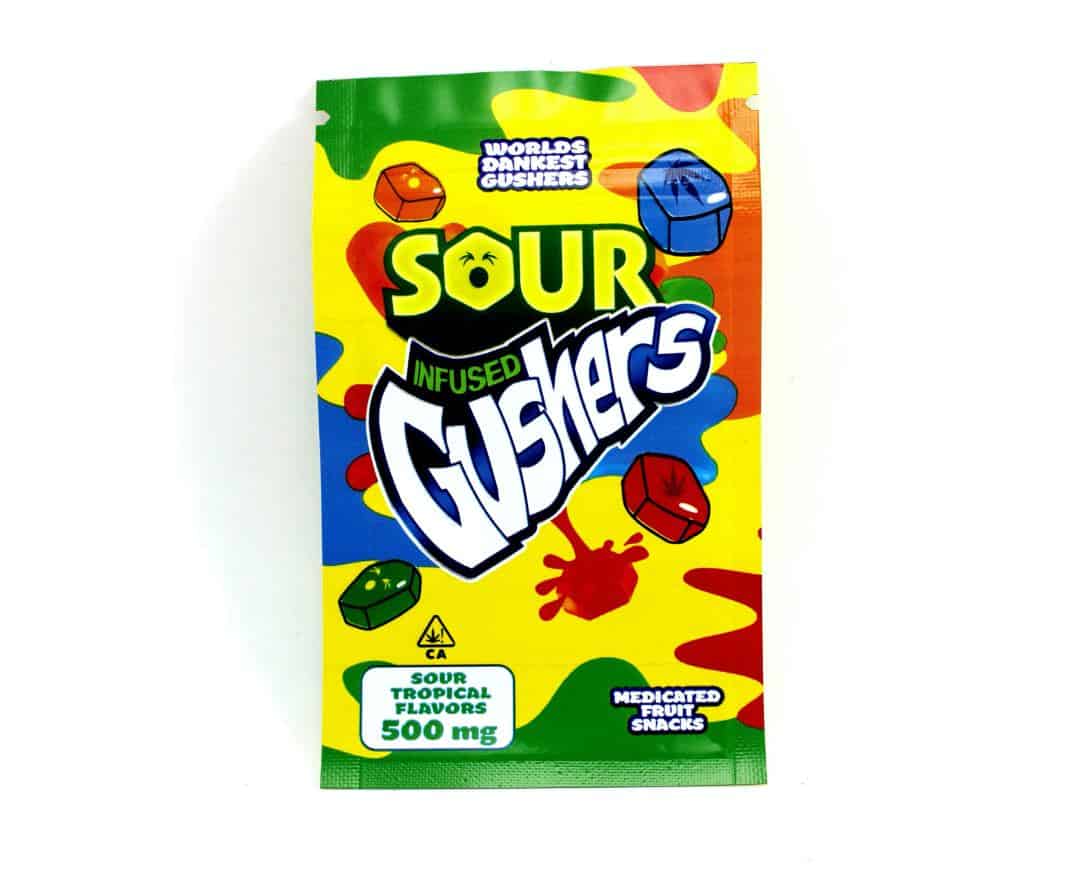 Sour Gushers Edibles 500mg Sour Gushers Edibles 500mg