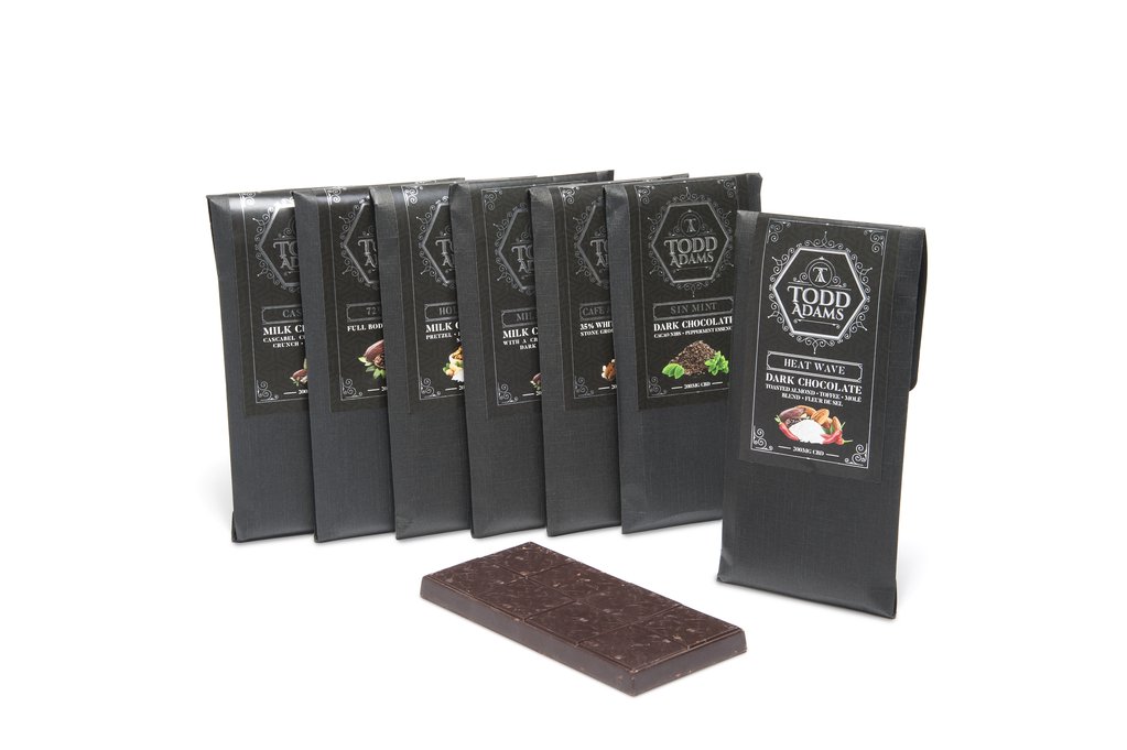 Todd Adams CBD Chocolate Bars Todd Adams CBD Chocolate Bars