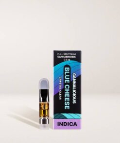 Blue Cheese Indica – THC Vape Cartridge – 0.5ml